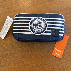 Brand NEW- Disney Navy Blue Captain Mickey Waist/crossbody Bag